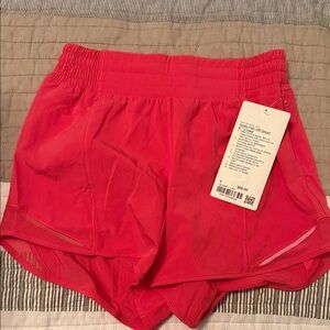 Lululemon Athletica Bright Pink Athletic Shorts